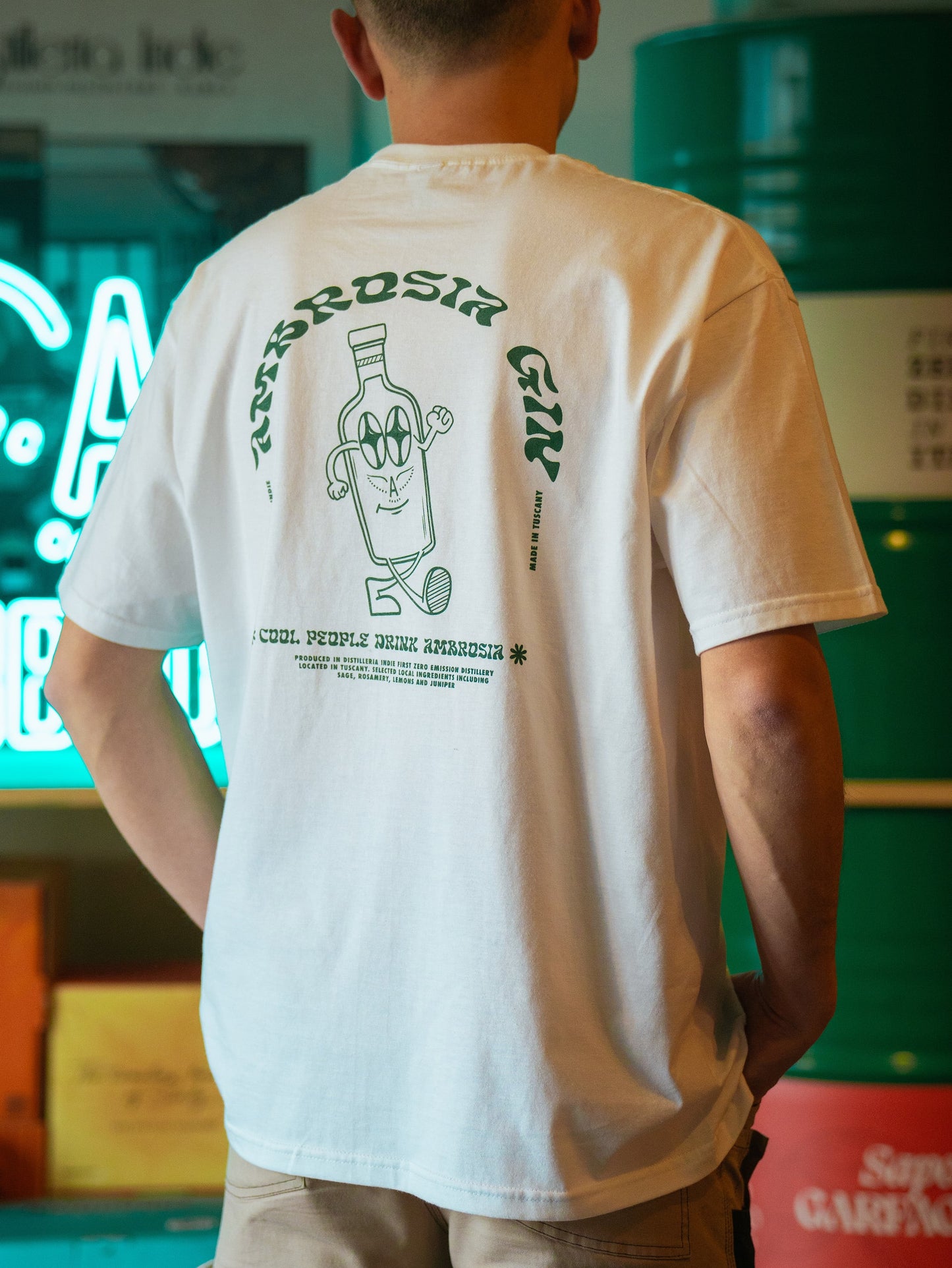 T-shirt Ambrosia Bianca