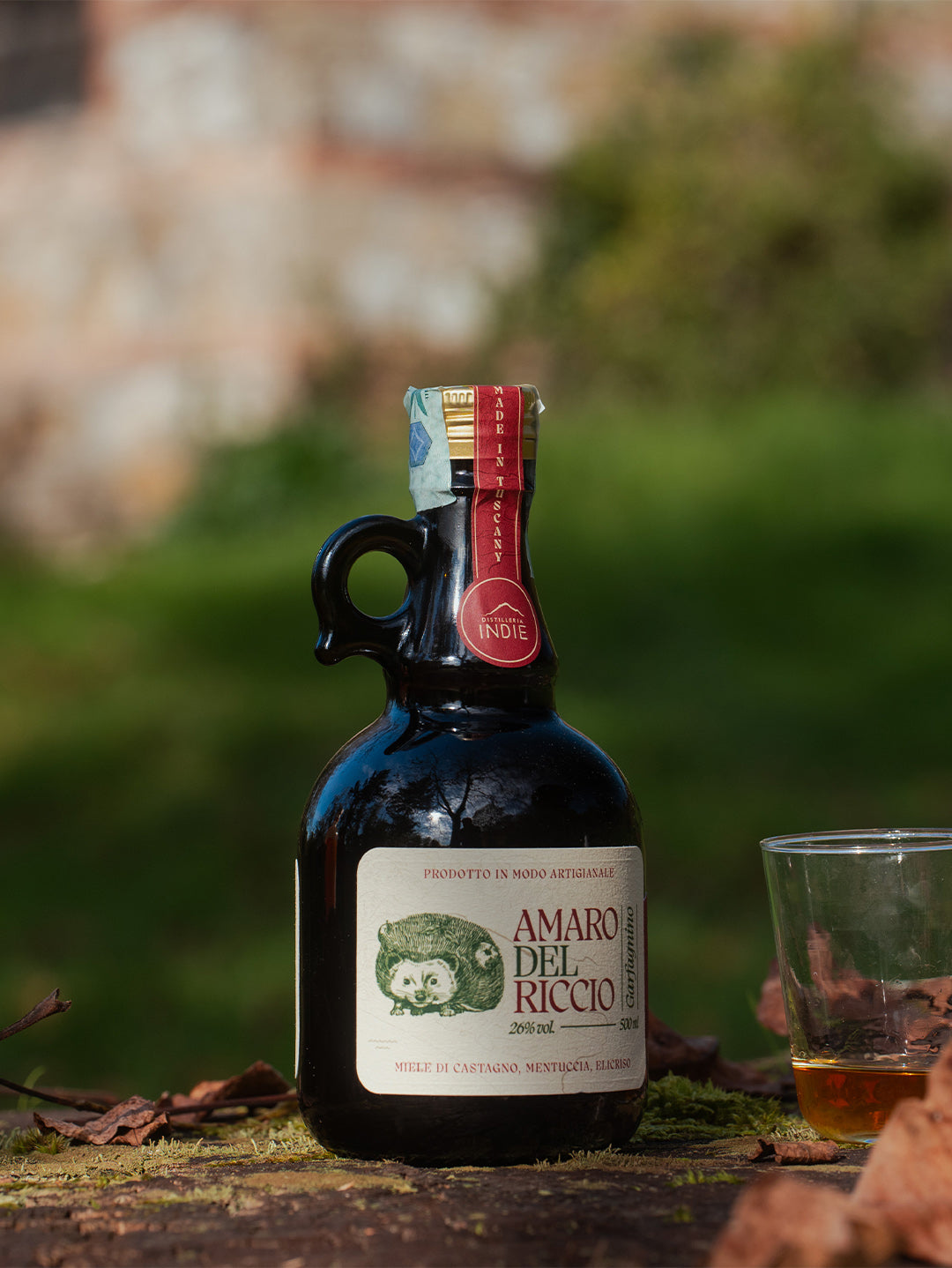 Pack Amaro del Riccio Garfagnino (50cl + Carte + Bicchieri)