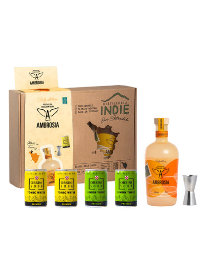 Pack Ambrosia Sicily (Ambrosia + Tonica + Jigger)